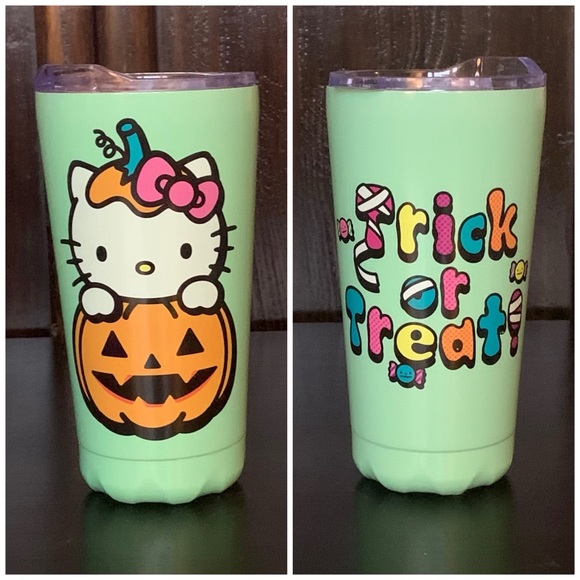 Hello Kitty Halloween Trick or Treat Stainless Steel Insulated Travel Tumbler - Picture 1 of 10